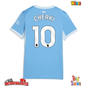 Manchester City Rayan Cherki #10 Replica Home Stadium Shirt for Women 2026-27 Short Sleeve